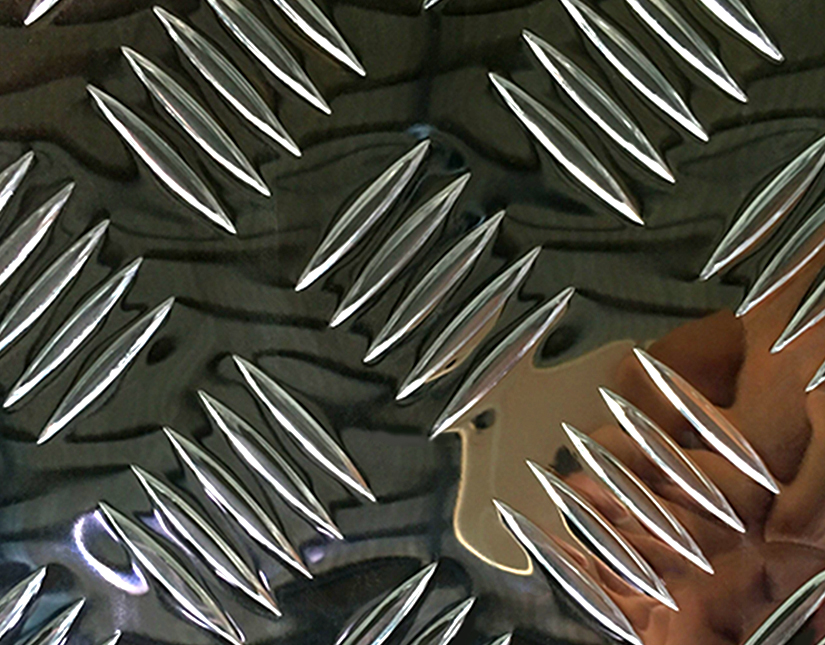 5 bars aluminum checkered plates