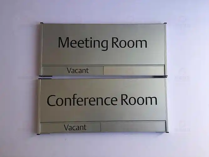 aluminum sign board for office