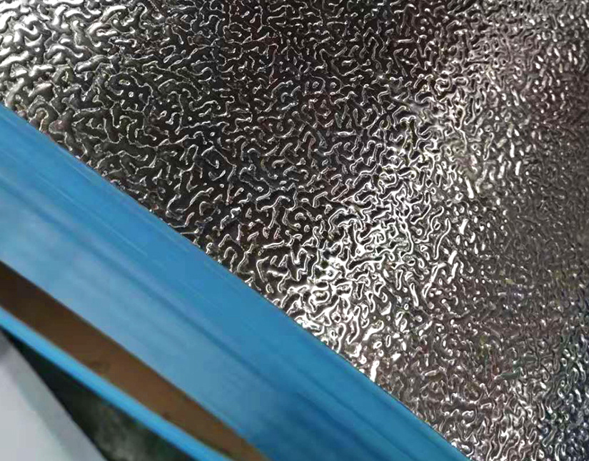 embossed aluminum insulation jacket cladding coil